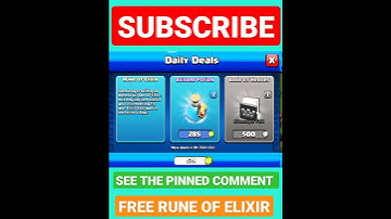 FREE RUNE OF ELIXIR !!!