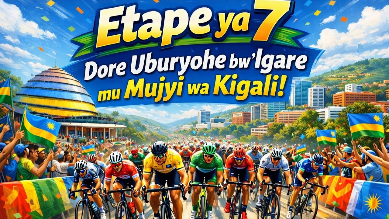 TOUR DU RWANDA 2026: ETAPE YA 7 REBA UKO BYARI BYIFASHE MU MINOTA YANYUMA MU MUJYI WA KIGALI