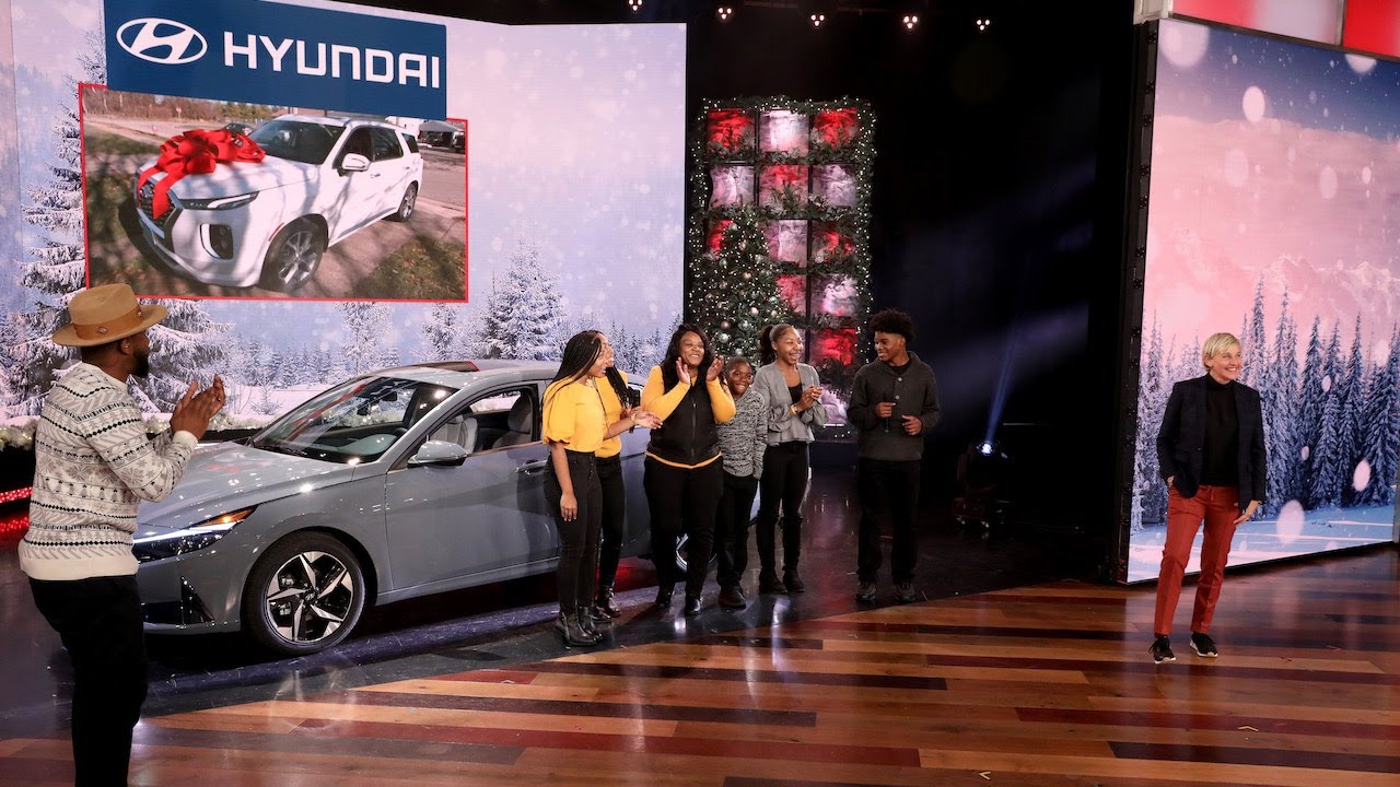 Ellen Gifts Deserving Family with Two Brand-New Cars!