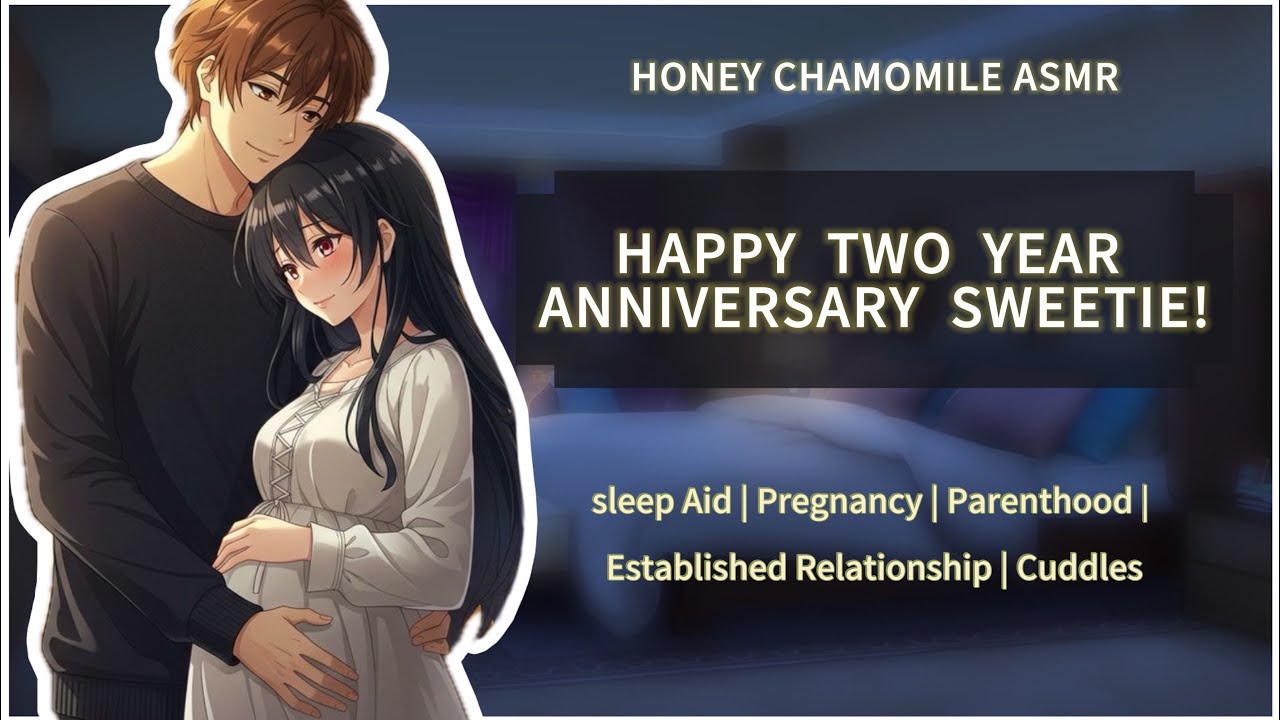 Happy Anniversary My Love | Pregnant Wife Roleplay | Parenthood | Sleep aid | Cuddles | F4M ASMR