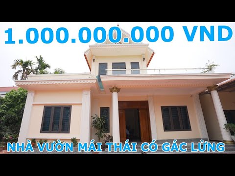 Mẫu Nhà Cấp 4 Mái Thái Có Gác Lửng Với Giá 1 Tỷ Tại Phúc Thọ Hà Nội