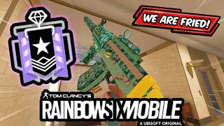 RELYING ON CAFFEINE AND FROSTED FLAKES?! | Rainbow Six Siege Mobile