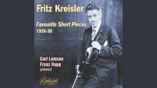 3 Old Viennese Dances: No. 3, Schön Rosmarin