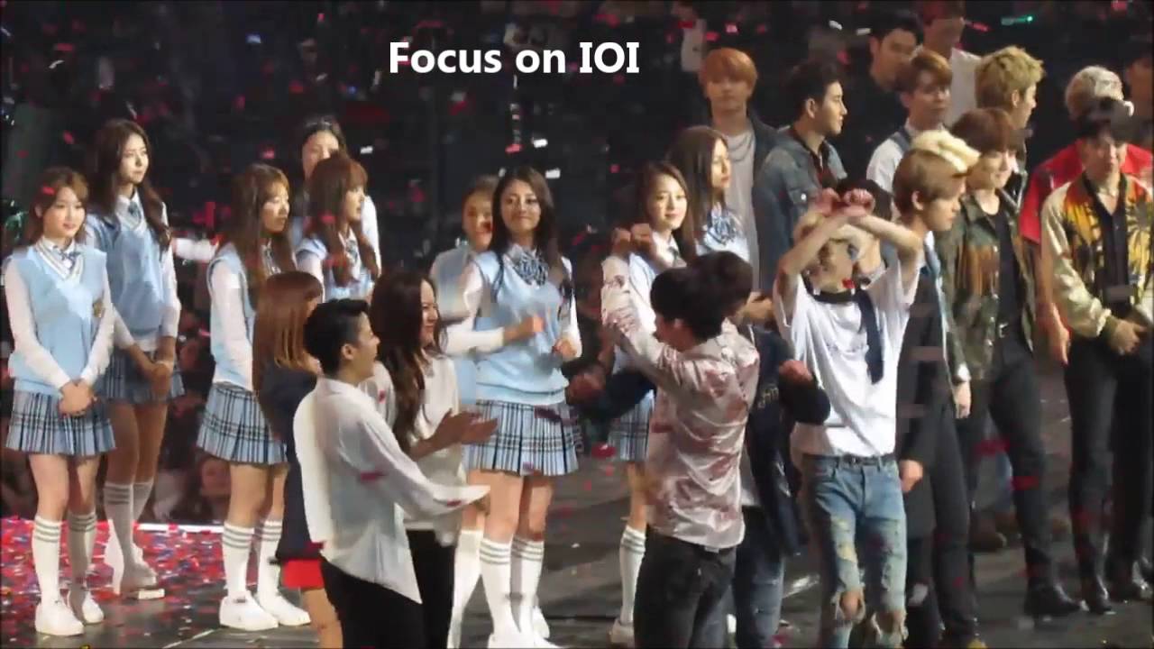 Soojung bring the girls out! ( KrystalxIOI mmt)