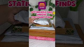 Cute &amp; Affordable Summer Vacation Stationery from Meesho 2026 🔥