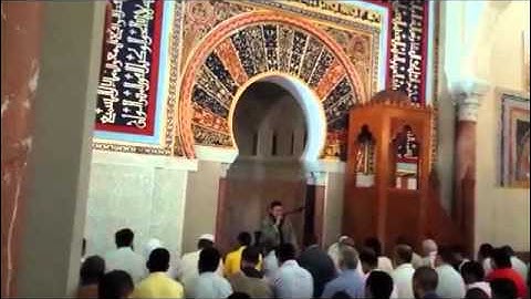 قراءة منشاوية للشيخ عمر القزابري بإسبانيا برواية حفص