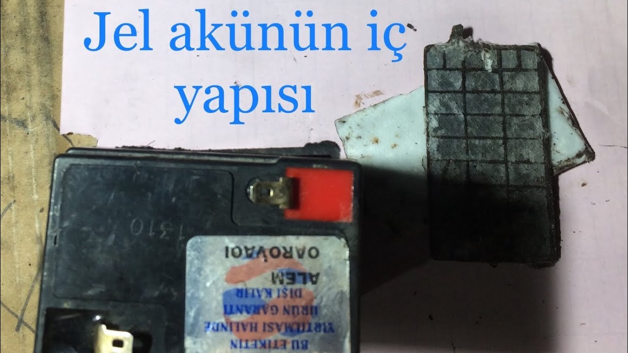 jel akünün iç yapısı