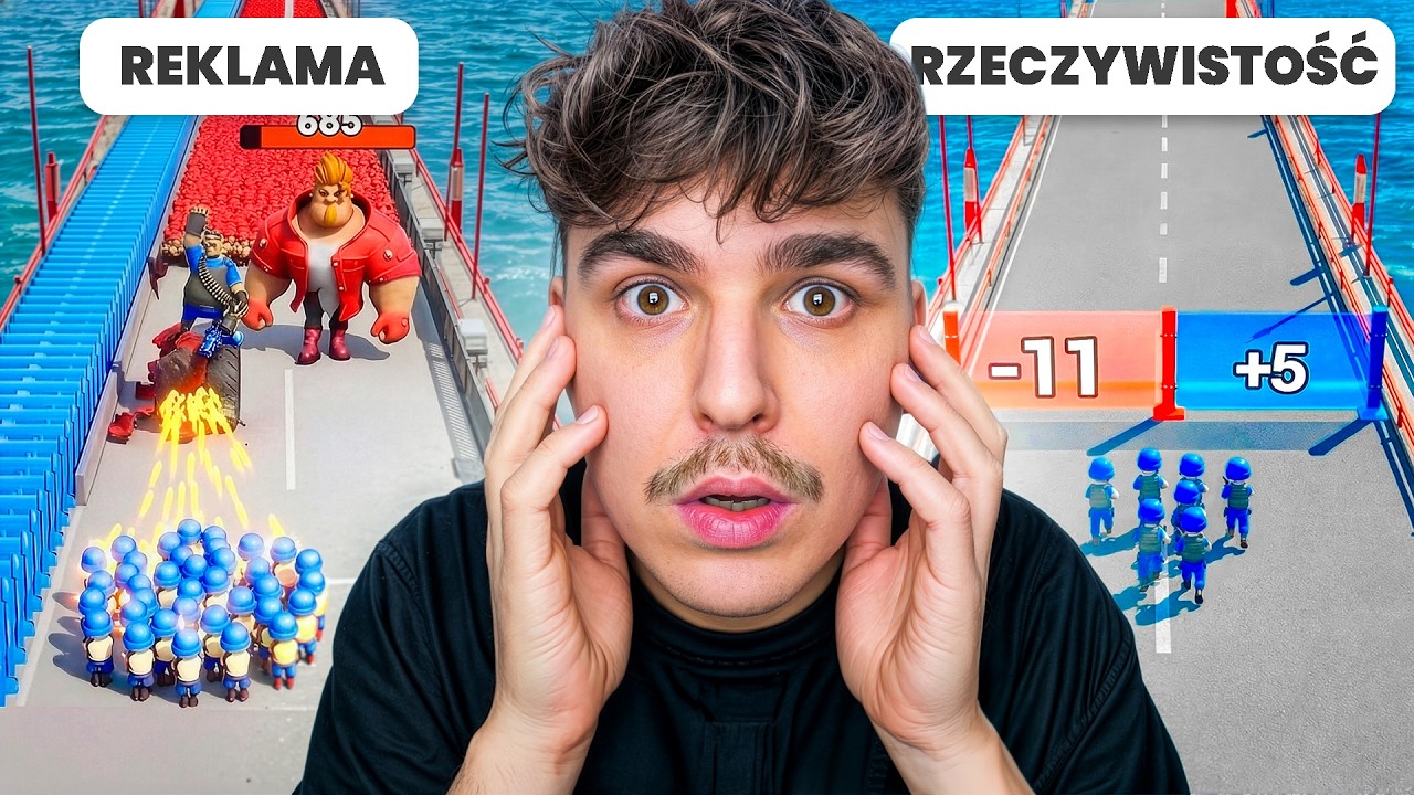 TESTUJE WSZYSTKIE GRY NA TELEFON Z REKLAM!