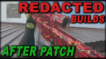AFTER PATCH...REDACTED WEAPON BUILDS...How to build redacted weapons after today