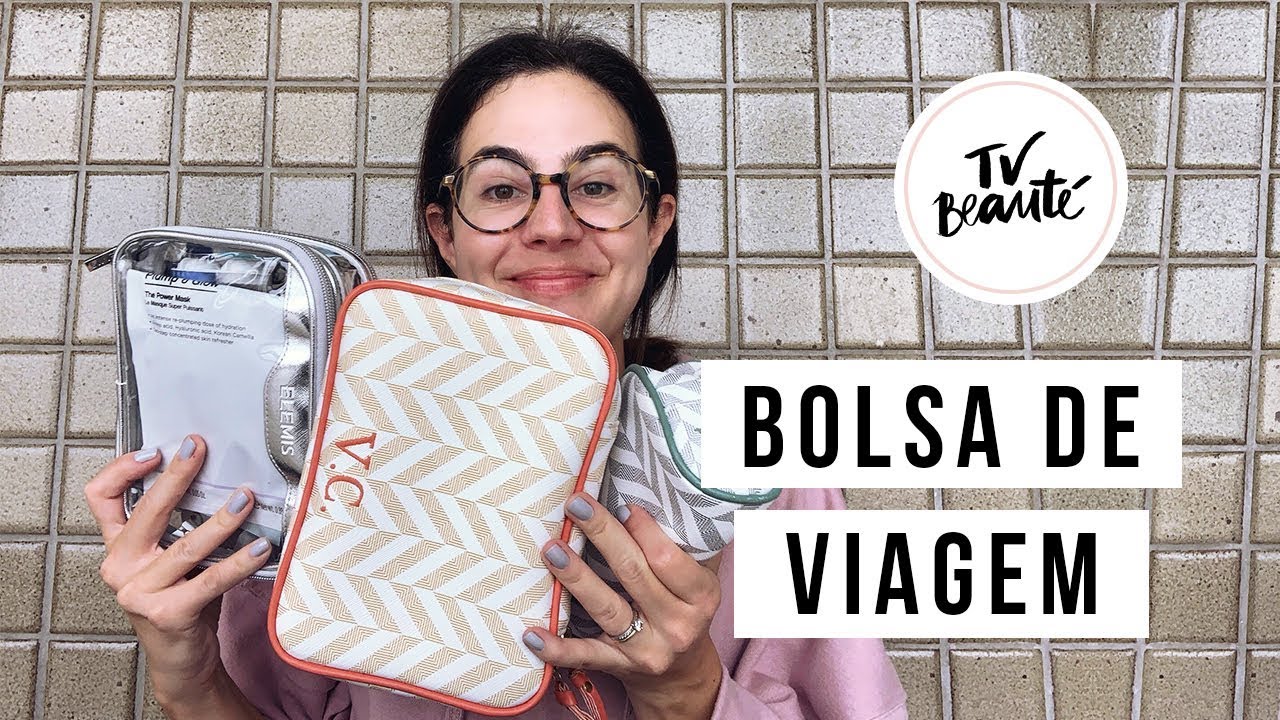 Essenciais de viagem: o que levo na minha bolsa - TV Beauté | Vic Ceridono