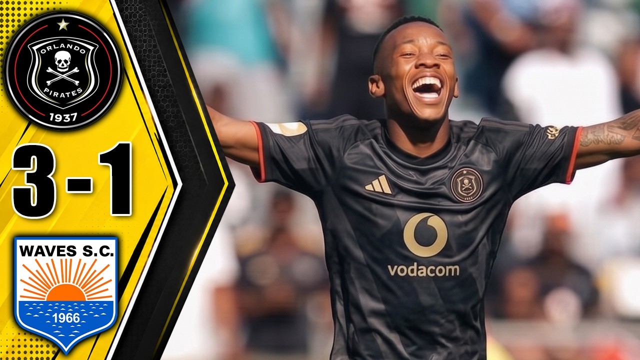 ORLANDO PIRATES VS LA CURE WAVES 3-1 ‣ ALL GOALS & HIGHLIGHTS ‣ CAF CHAMPIONS LEAGUE 2026