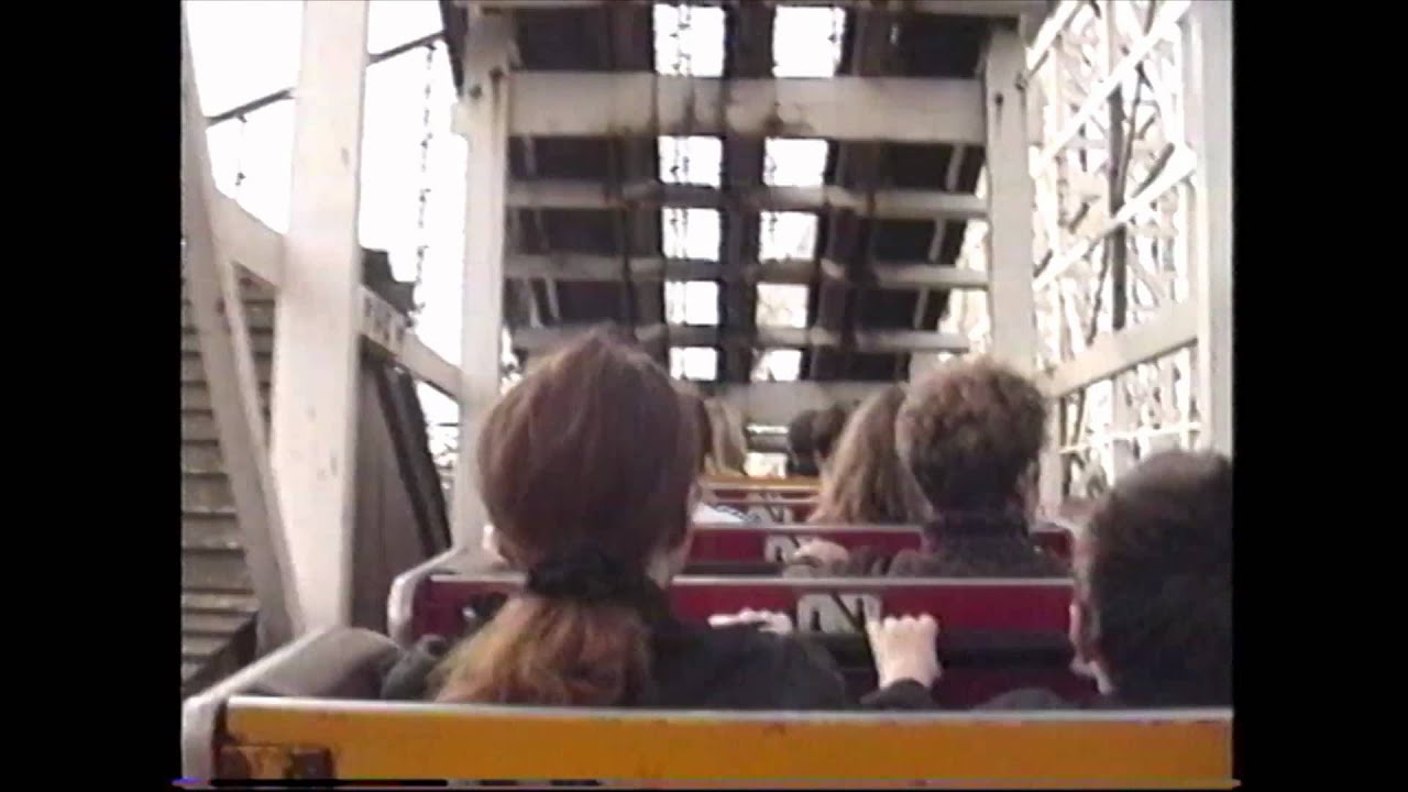 Big Dipper Roller Coaster Blackpool Pleasure Beach Footage from 1996 On-Ride POV