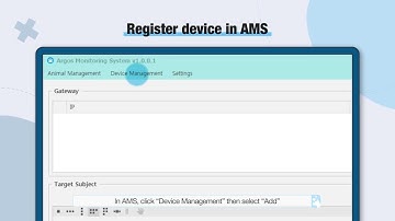 How to register for VetWave - ARGOS Vet Monitoring System (ENG)
