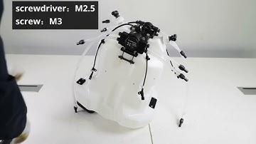 Topxgun Tutorial | FP600 Agricultural Drone Assembly & Disassembly