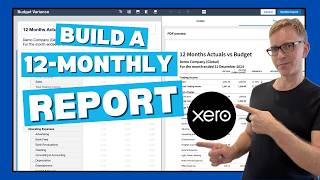 Create a Killer 12 Month Budget Report in Xero Fast