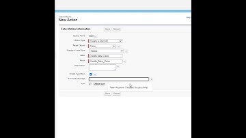 How to create an Object Specific Custom Action in your org?