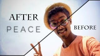 Snapseed Quick Retouch : How to Add Text to pictures with Color Correction screenshot 2