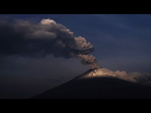 México | Nerviosismo e incertidumbre bajo el volcán Popocatepetl