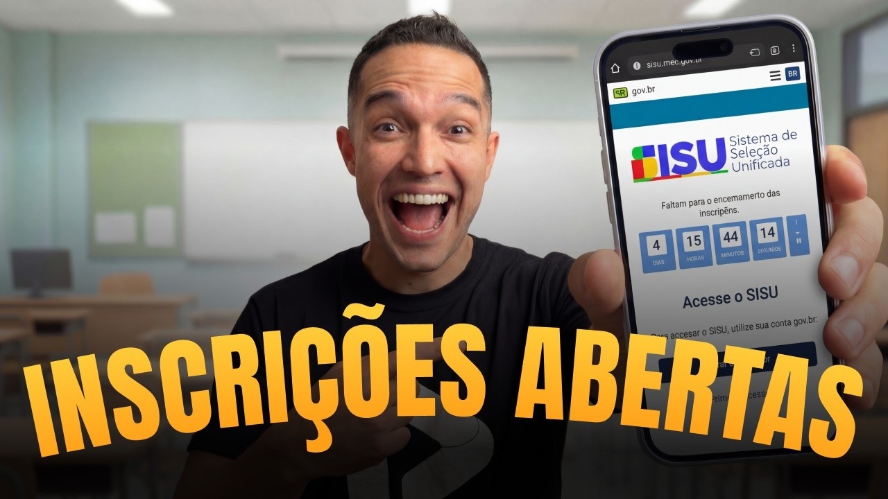 🚨 URGENTE: Como se inscrever no SISU 2026, lista de espera e erros que ELIMINAM sua vaga