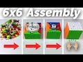 How to assemble a 6x6 rubiks cube  full tutorial