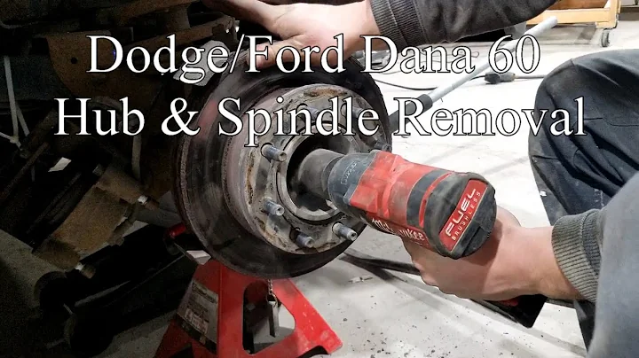 Dodge Ram 4x4 Wheel Hub and Spindle Removal