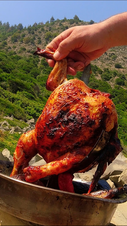 🔥 Full Chicken Tandoori 🔥 Whole Roasted Chicken Recipe Cooking in Village