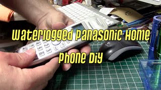 Quick diy on how to take apart a panasonic model # kx-tga402 wireless
home phone land line that is waterlogged. my daughter dropped the in
toilet a...
