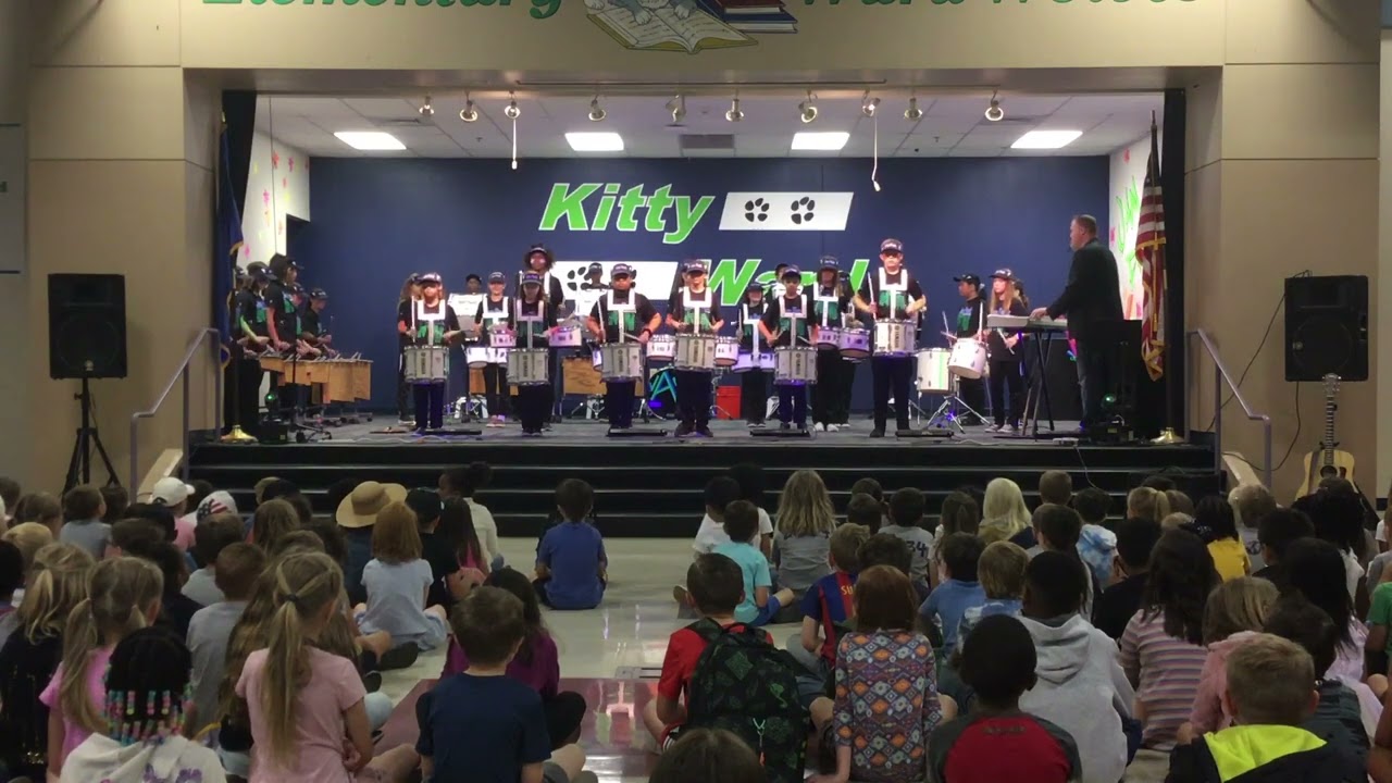 The Kitty Ward Jam Pack Percussion Ensemble 2022 Spring Drum Corps Rotation B