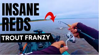 “Insane Bite! Reds & Trout Everywhere by the Palms!”