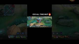CICI ALL TIME MVP @MobileLegends5v5MOBA #mlbb #sonic