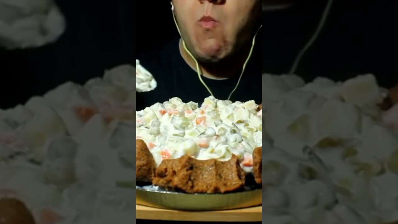 ASMR RUSSİAN SALAD MUKBANG