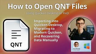 How to Open QNT Files (Quicken Online Data)