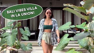 Vlog: Packing, Road Trip To La Union + Villa Tour (Grabe Ang Bali Vibes!) | Laureen Uy