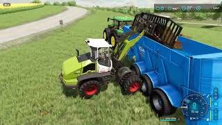 Feeding cows, baking and selling bread, new manure trailer Elmcreek Farming simulator 22  #49 #viral
