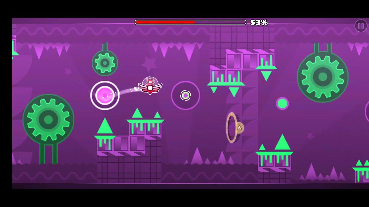 [107920482] silly levle (by zFlovv, Harder) [Geometry Dash]