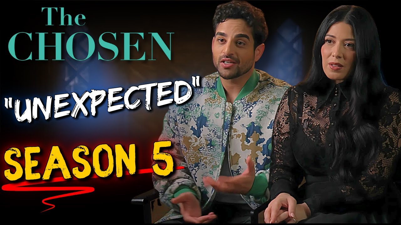 The Chosen: Reveal Intense Last Supper Moments with Paras Patel & Elizabeth Tabish | Season 5