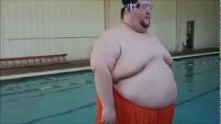 Dramatic Fat Guy Splash