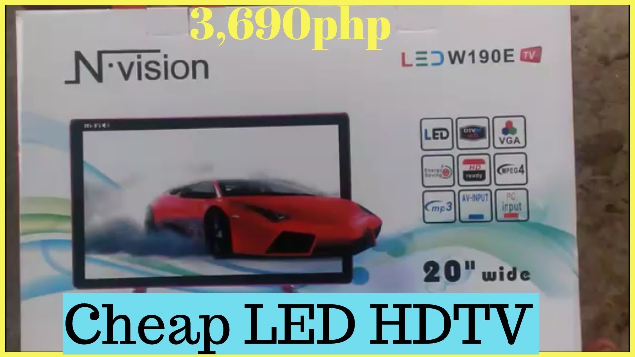 CHEAPEST LED TV in the philippines. GOOD QUALITY Helmz Jordan YouTube