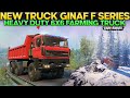 New 6x6 Heavy Duty Farming Truck Ginaf F Series in SnowRunner Built To Work On Farms With Add-ons