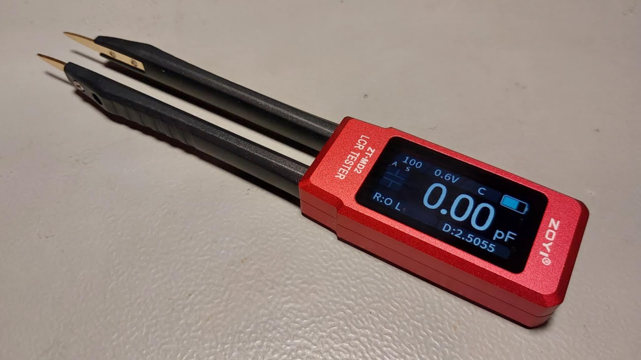 LCR metr ZOYI ZT-MD2, malý ale šikovný