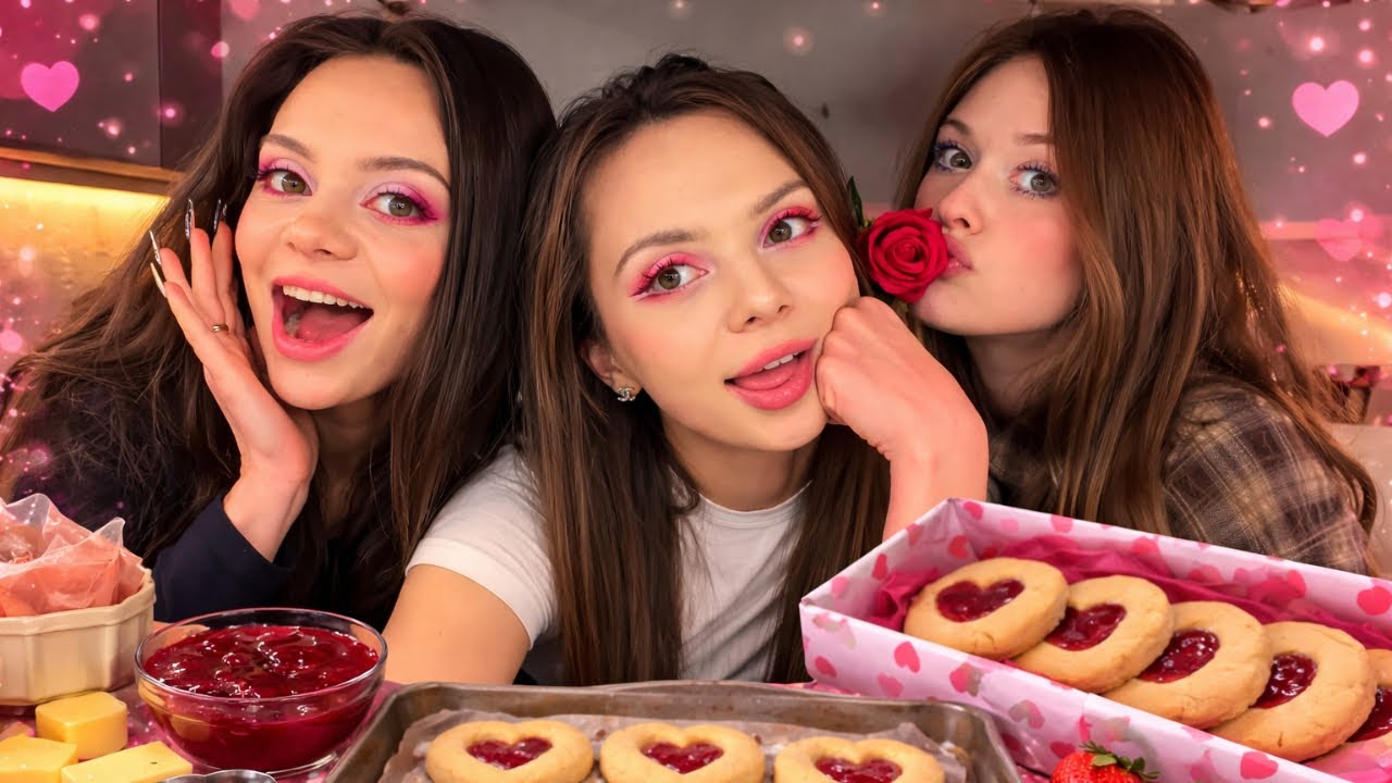 Готовим печенье ко Дню Всех Влюбленных 🍪💌 // на стриме 