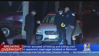 Man Killed, Driver Charged In Apparent Road Rage Incident In Belmont