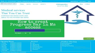 How To Create Progress Bar In Ms Access || Download Progress Bar || || ahmad soft and solution screenshot 2