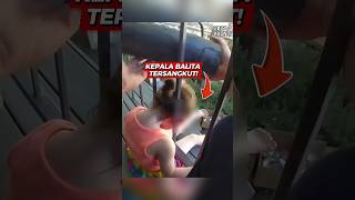 Seconds Police Rescue Toddler Whose Head Got Stuck In Fence