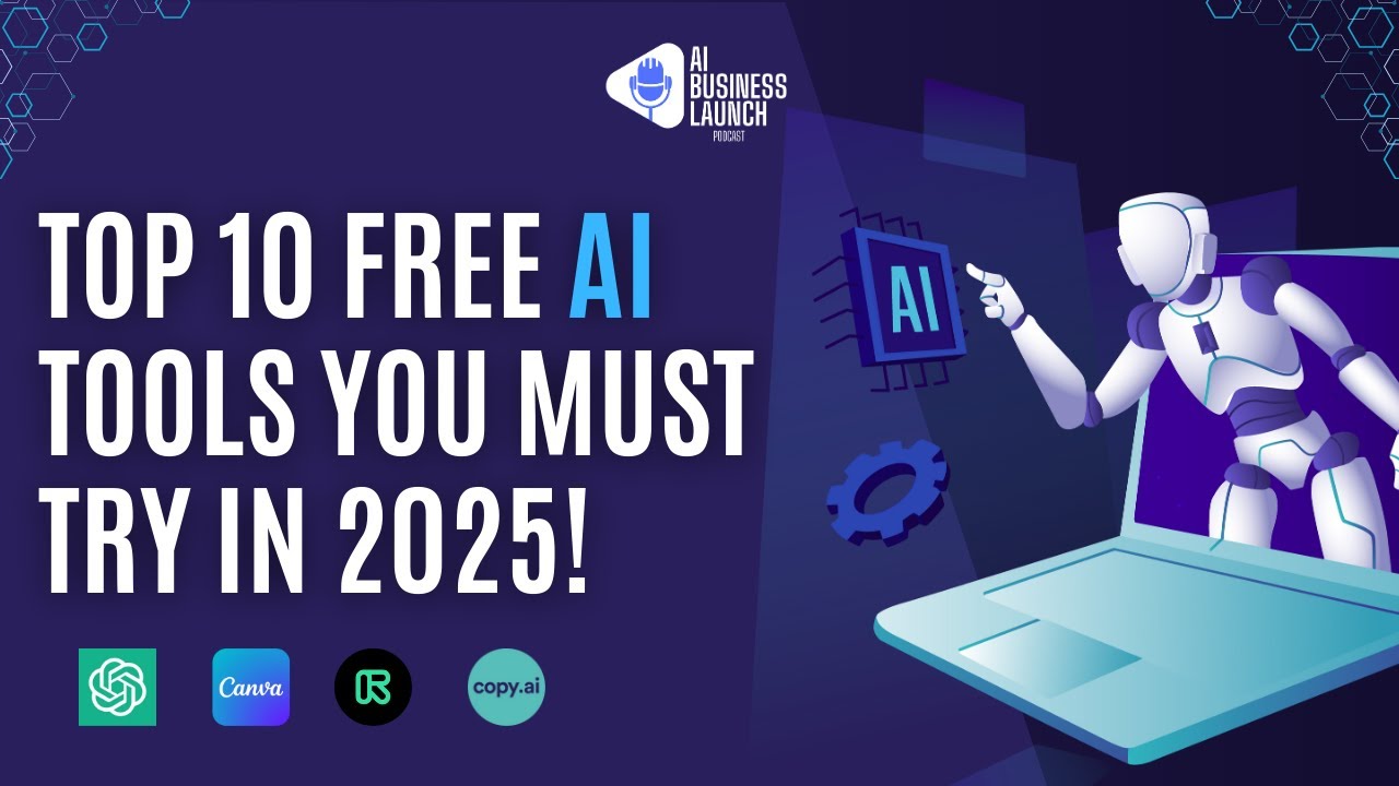 Top 10 FREE AI Tools You MUST Try in 2025! 🤖 Game Changing AI 🔥 - YouTube