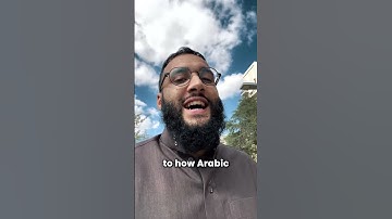 Want to Learn to Speak Arabic? Watch this! 🚀