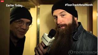 Devin Townsend Project - Z2 Live in the tour bus (Toontrack Metal Month 2014)