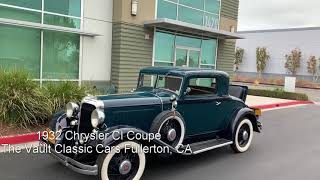 1932 Chrysler Ci Coupe