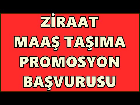 Ziraat Bankası Promosyon Başvurusu | Ziraat Emekli Maaşı Taşıma Promosyonu Başvuru Sorgula | 2023