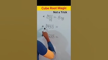 Cube Root trick | Cube Root #shorts #cube #cuberoots #maths #shortsfeed